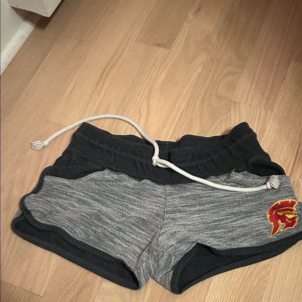 Women's Athletic Shorts with Embroidered Logo